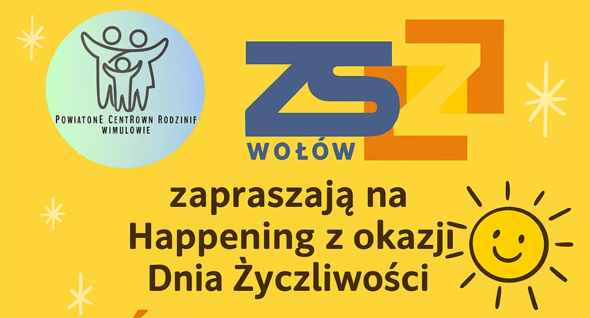 Wydarzenia artystyczne, Wołowie odbędzie happening „Uśmiech podaj dalej” okazji Życzliwości - zdjęcie, fotografia