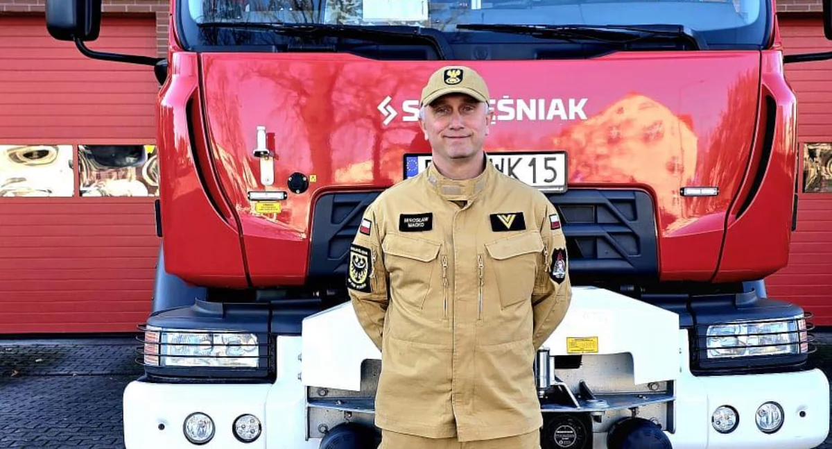 fot. Komenda Powiatowa Państwowej Straży Pożarnej w Wołowie