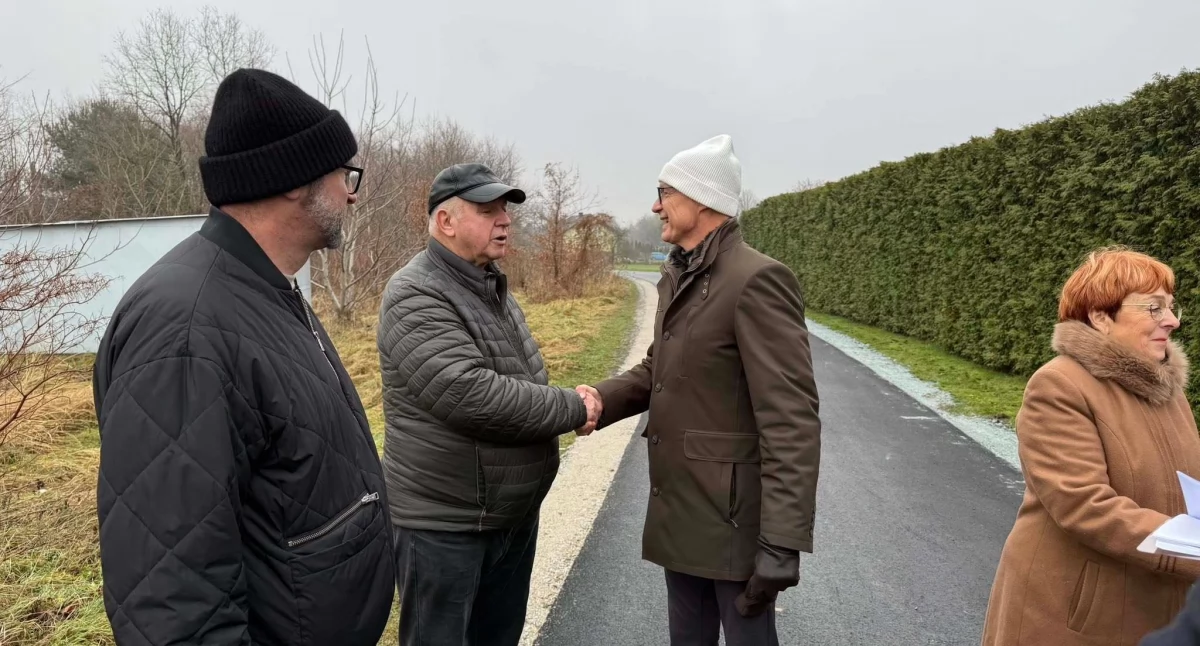 Ulica Nasypowa - odbiór prac budowlanych.