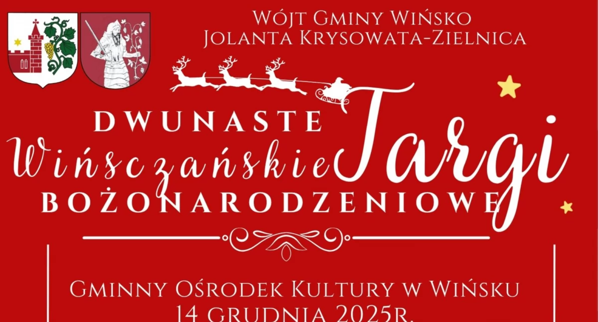 Święta i obchody, Dwunaste Wińszczańskie Targi Bożonarodzeniowe magia świąt Gminnym Ośrodku Kultury Wińsku - zdjęcie, fotografia