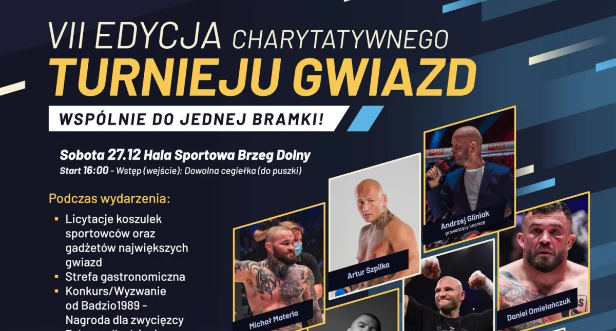 Piłka nożna, Gwiazdy sportu zagrają potrzebujących Charytatywny Turniej Gwiazd Brzegu Dolnym - zdjęcie, fotografia
