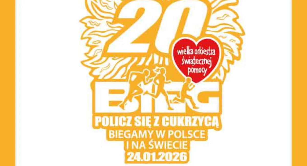 Pomoc, „Policz cukrzycą” pierwszy Brzegu Dolnym Pobiegniemy razem WOŚP - zdjęcie, fotografia