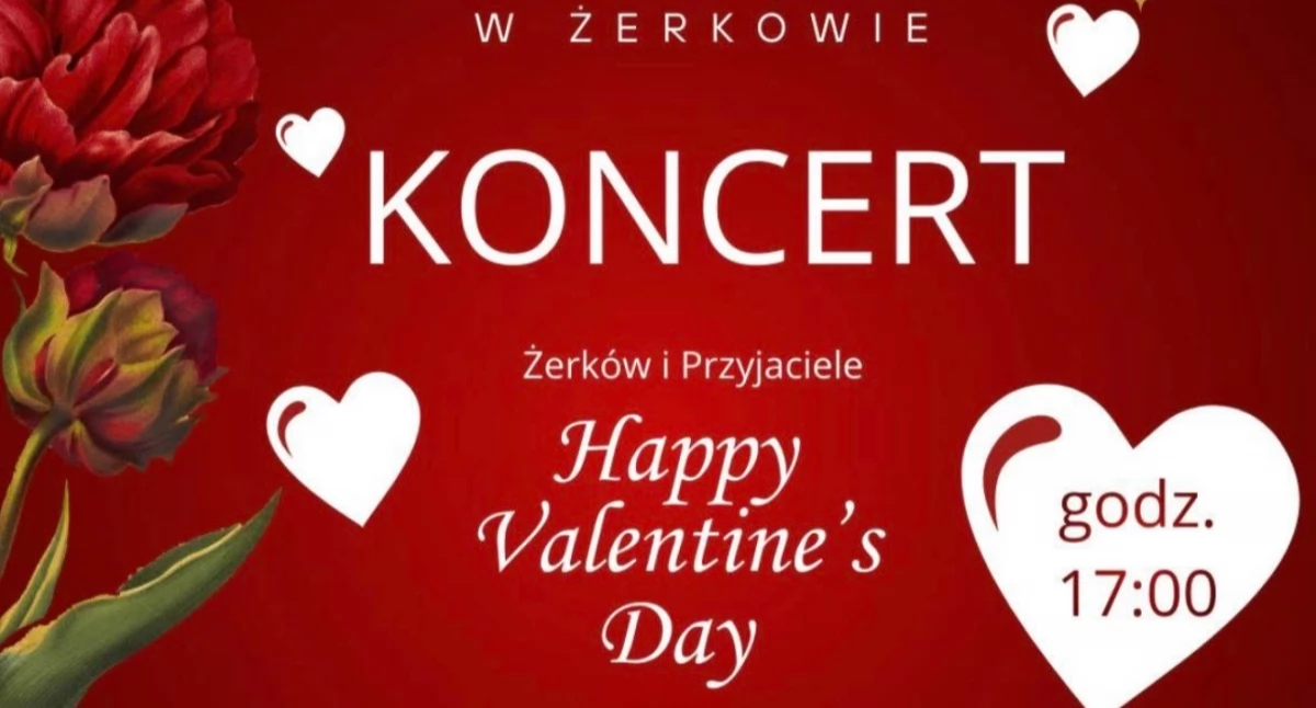 Święta i obchody, Koncert walentynkowy „Żerków Przyjaciele Muzyczne święto miłości - zdjęcie, fotografia