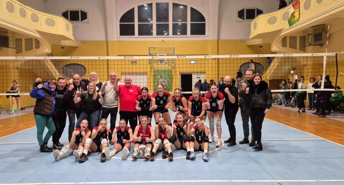 Siatkówka, Wielkie zwycięstwo juniorek Rokita Brzeg Dolny Świdnicy! - zdjęcie, fotografia