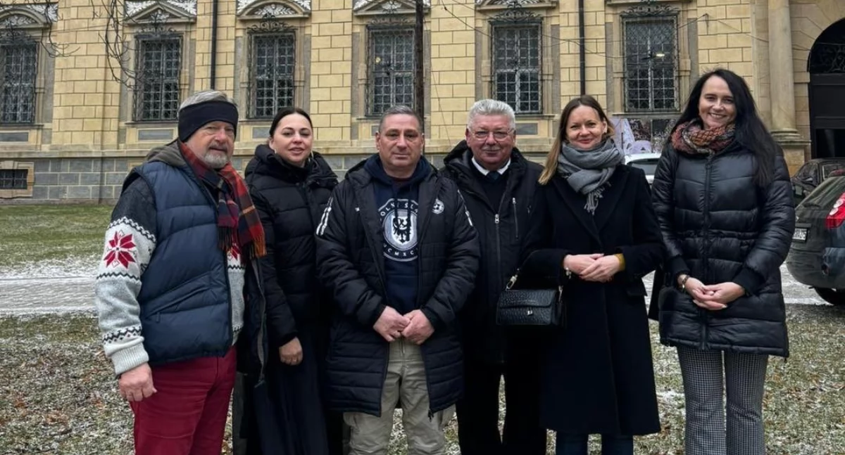 Wydarzenia artystyczne, Klasztor Lubiążu miejscem przyszłych wydarzeń wojewódzkich Spotkanie Natalii Gołąb turystycznej perełce powiatu wołowskiego - zdjęcie, fotografia