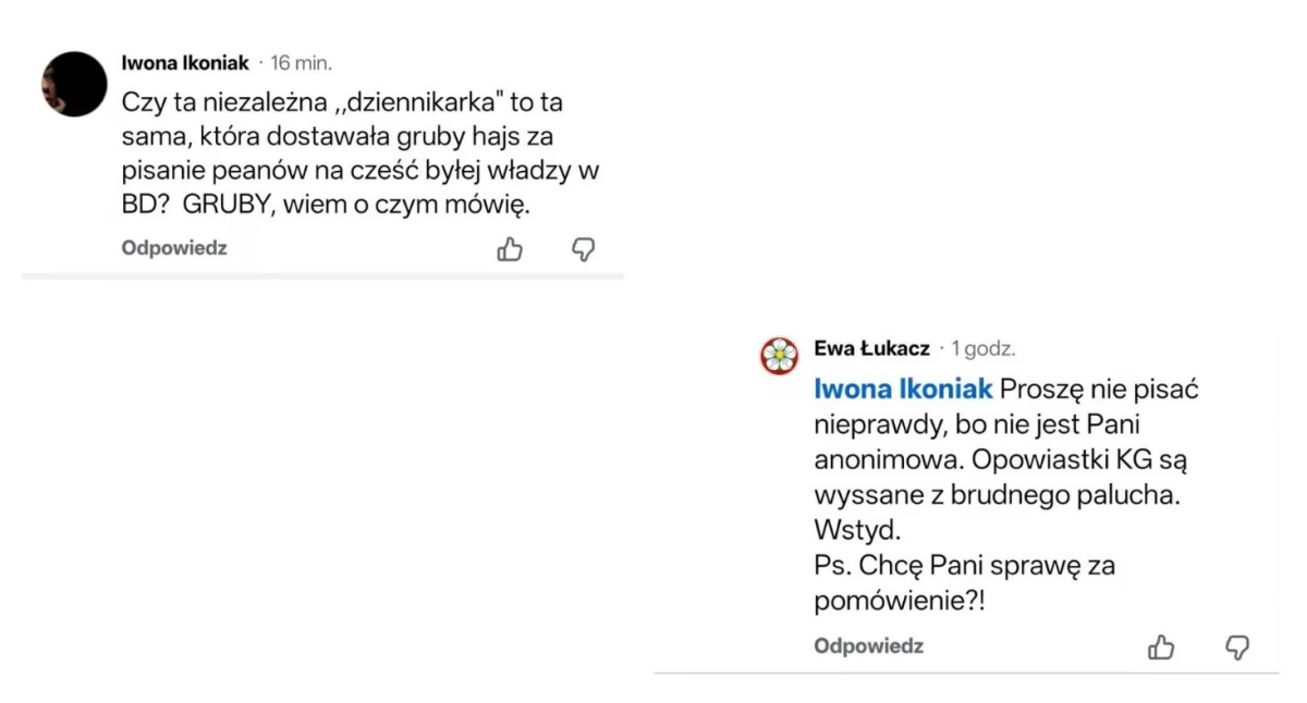 Radni i rady samorządowe, Umowa pracy Panoramie Brzegu Dolnego Radna Wabińska usuwa komentarz mieszkanki Łukacz sprawę pomówienia scena filmu życie Facebooku - zdjęcie, fotografia