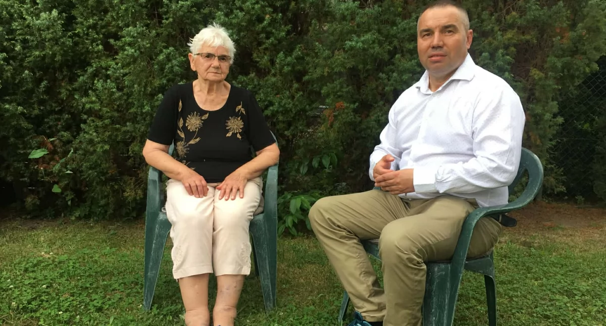 Historia, Ostatni świadek masakry Hucie Pieniackiej żyje Brzegu Dolnym sesji zabrakło czasu pamięć - zdjęcie, fotografia