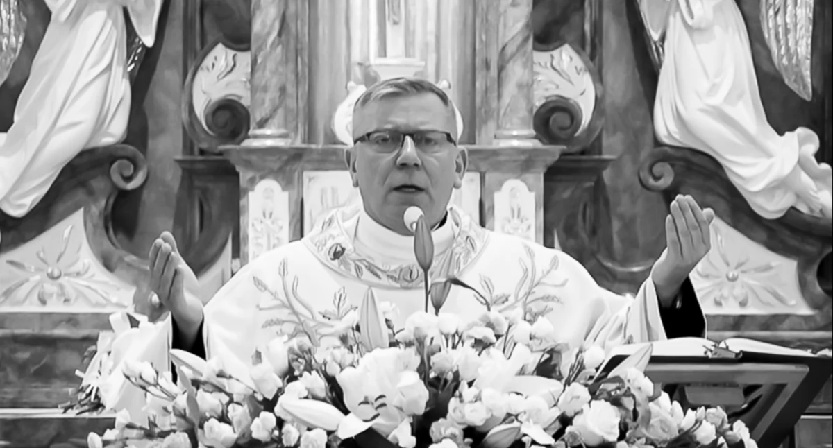 Odeszli od nas - wspomnienia , Dziś pogrzeb Sienkiewicza Duchowny zmarł nagle poznańskich Termach Maltańskich - zdjęcie, fotografia