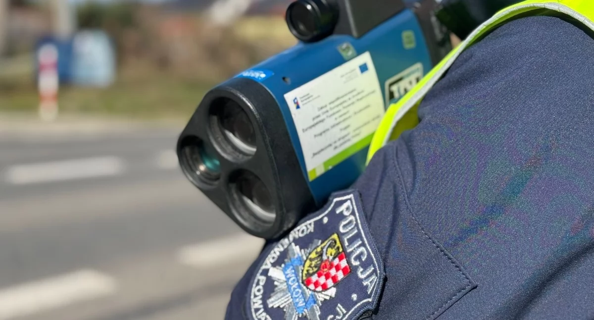 Komunikaty policji, Ponad połowa skontrolowanych „ciężką nogą” Policyjna akcja „Prędkość” powiecie wołowskim - zdjęcie, fotografia