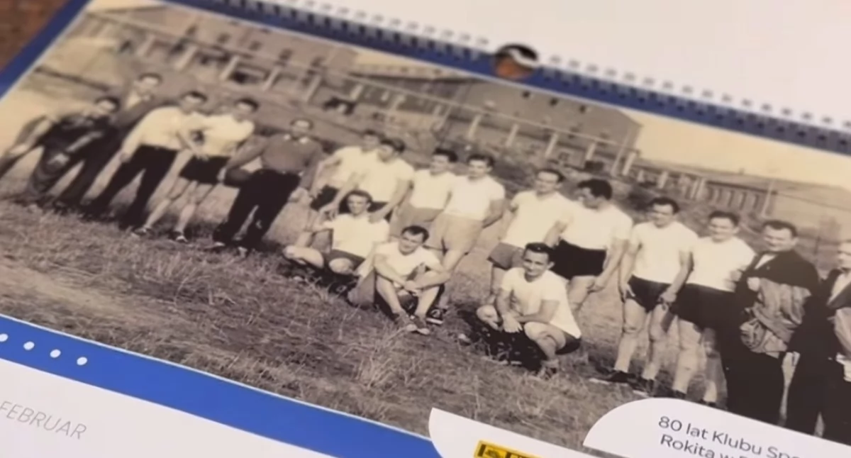Piłka nożna, Wielki jubileusz Brzegu Dolnym Rokita świętuje istnienia! - zdjęcie, fotografia