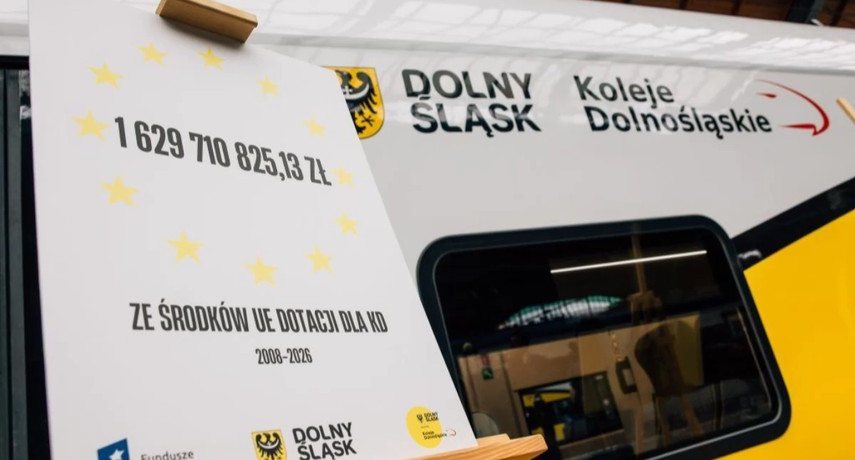Komunikacja publiczna, Koleje Dolnośląskie najlepszym wynikiem historii wielkimi inwestycjami - zdjęcie, fotografia
