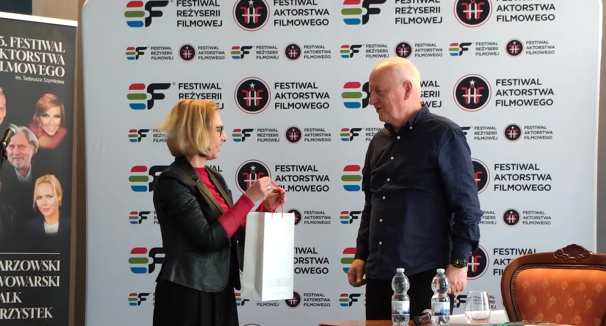 Stanisław Dzierniejko w Dolnobrzeskim Ośrodku Kultury.