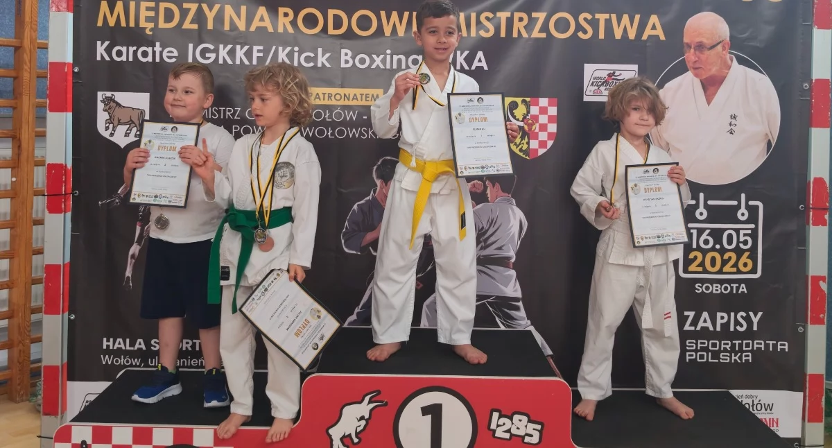 Sztuki walki, Międzynarodowe Mistrzostwa Karate Kickboxingu Wołowie! Memoriał Shihana Lipinskiego - zdjęcie, fotografia