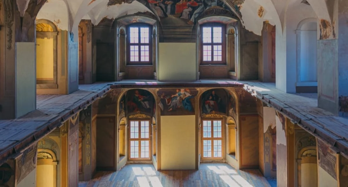 Fot. Fundacja Lubiąż zaprasza na zwiedzanie.  