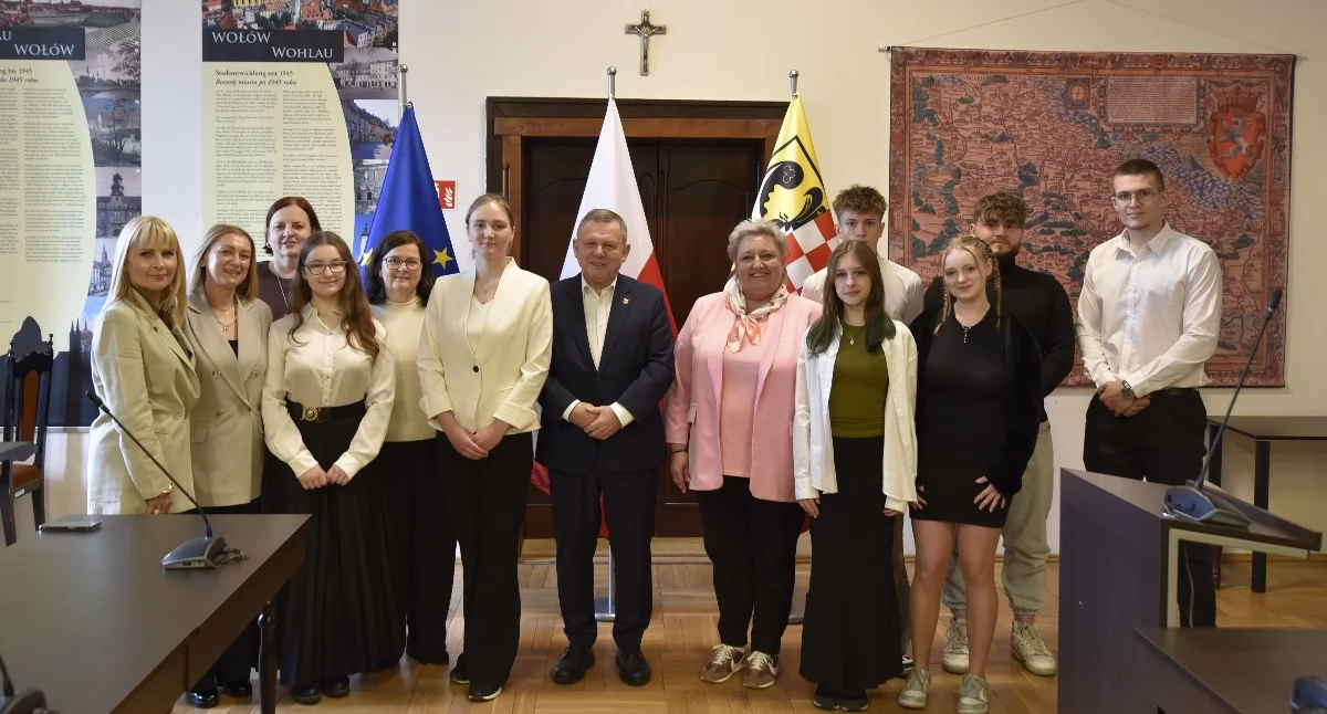 Edukacja i szkoły, Stypendia Starosty Wołowskiego - zdjęcie, fotografia