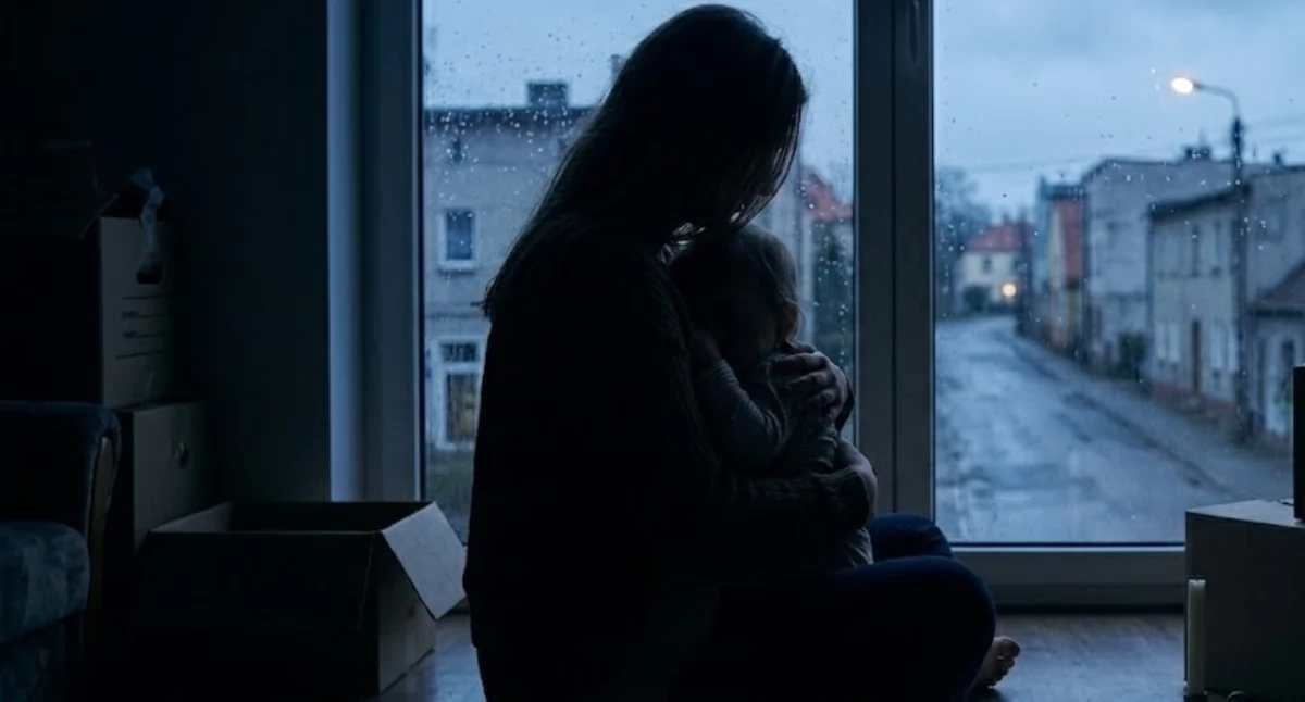 Akcje charytatywne, Przerwała milczenie ocalić dziecko Wstrząsający reportaż „Kurierze Gmin” pilna zbiórka samotnej matki - zdjęcie, fotografia