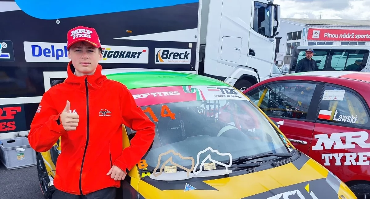 Inne sporty, Młody talent Gminy Wołów podbija wyścigowe! Aleksander Kwaśniak - zdjęcie, fotografia