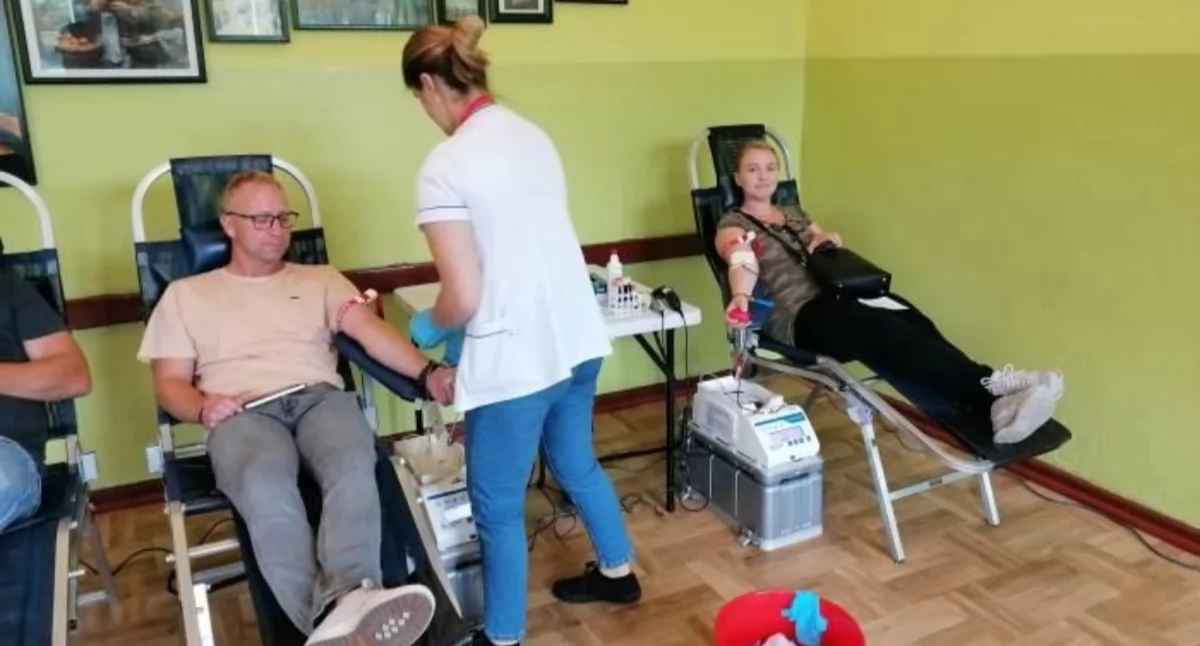 Zdrowie, Akcja krwiodawstwa Wołowie Dzień Matki „Kościuszkowcy” zapraszają oddawania krwi! - zdjęcie, fotografia