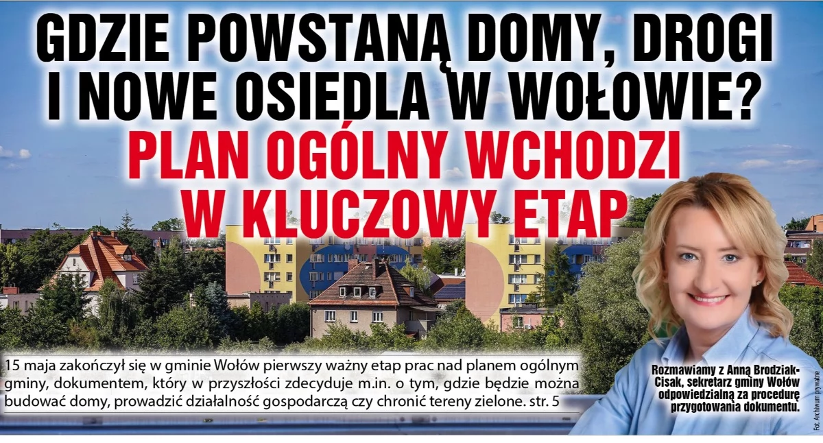 Nieruchomości, Gdzie powstaną drogi osiedla Wołowie ogólny wchodzi kluczowy - zdjęcie, fotografia