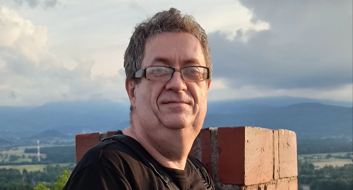 fot. Marek Perzyński, dziennikarz, autor książek o Dolnym Śląsku i klasztorze w Lubiążu.
