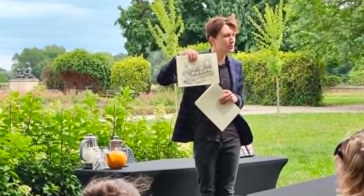 Kacper Skowroński z Herbacianego Zakątka.