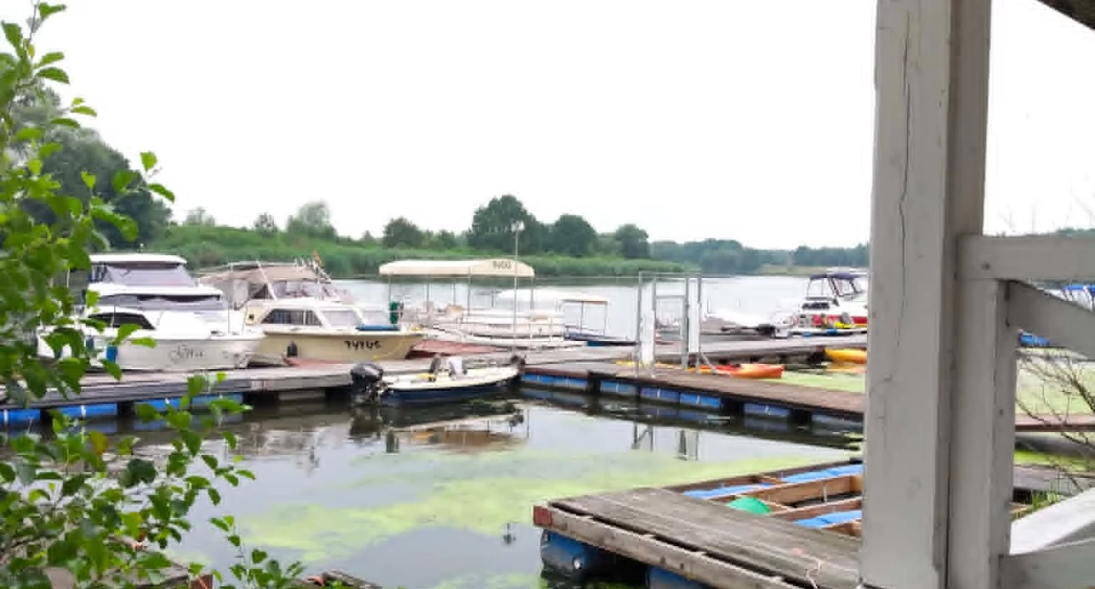 Turystyka, Przystań Odrą Miasteczko Portowe idealny pomysł weekend beretem Wołowa Brzegu Dolnego - zdjęcie, fotografia
