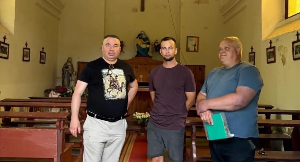 Historia, miliardy marek proboszcza znaleziono kaplicy Trzcinicy Wołowskiej - zdjęcie, fotografia