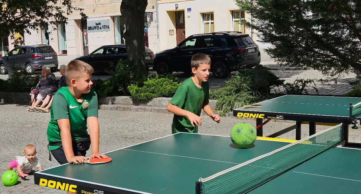 Inne sporty, Sportowe Zabawy Rynku Wołowie - zdjęcie, fotografia