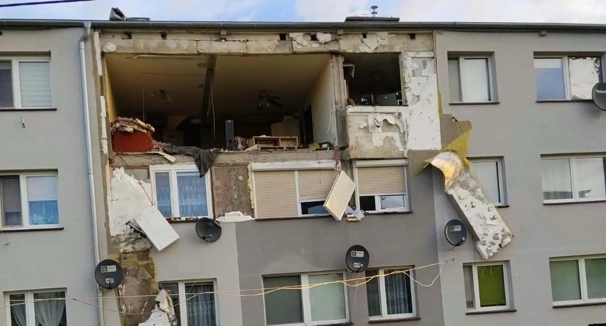 Interwencje, Głębowice wybuchu „Dobrze spali drugim pokoju Ścianę wyrwało” - zdjęcie, fotografia