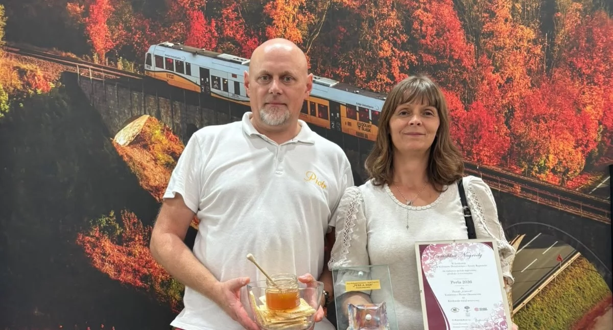 Katarzyna i Piotr Oksanicz- Pasieka Garwół.