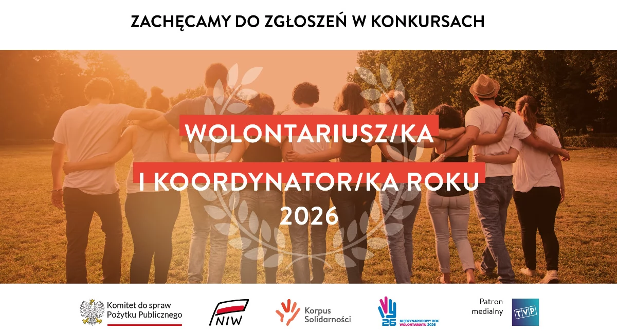 Konkursy i plebiscyty, Konkursy Wolontariusz Koordynator coraz mniej czasu zgłoszenia - zdjęcie, fotografia