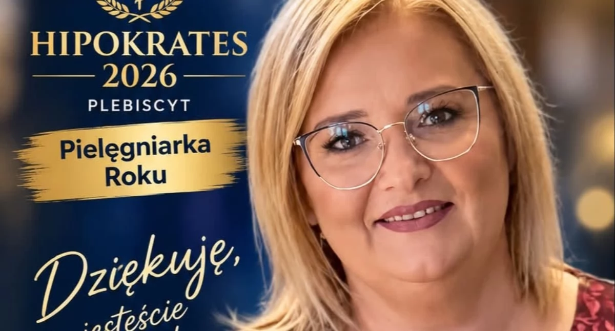 Konkursy i plebiscyty, Pielęgniarka Bożenia pierwszym miejscu Aneta Wojtyła wyróżniona plebiscycie HIPOKRATES - zdjęcie, fotografia