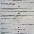 To jedna z umów zleceń dla Ewy Łukacz na przygotowanie materiału prasowego do wydania...
