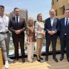fot. Wicemarszałek Michał Rado oraz Członkowie Zarządu Natalia Gołąb i Jarosław...