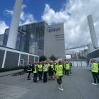 Radni województwa dolnośląskiego wraz z dziennikarzami zwiedzali spalarnię w Malmo.