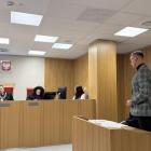 Burmistrz Brzegu Dolnego Ireneusz Fura podczas rozprawy sądowej w Wojewódzkim Sądzie...