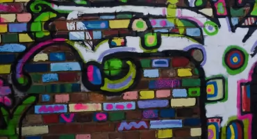 Uczestnicy Akademii Młodego Artysty stworzyli mural [ZDJĘCIA]