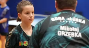 Kacper Szerer wśród najlepszych młodych tenisistów stołowych w Polsce 