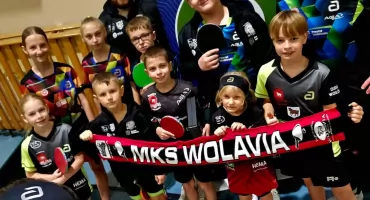 Młodzi tenisiści stołowi z Wołowa z sukcesami w Polkowicach