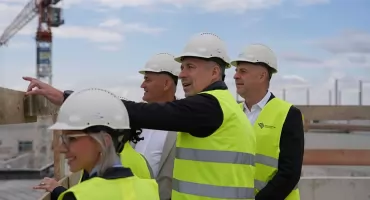 Nowy Szpital Onkologiczny coraz bliżej – budowa znacznie wyprzedza harmonogram