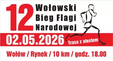 12 Wołowski Bieg Flagi Narodowej 2026 – sportowe emocje już 2 maja