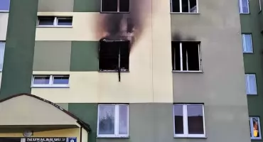 Tragiczna noc przy ul. Słowackiego w Brzegu Dolnym. Rozmawiamy z prokuratorem o pożarze, w którym zginął 16-latek