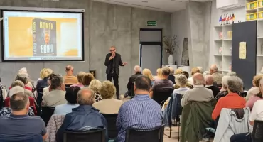Egipskie opowieści w Bibliotece TAMA. Spotkanie autorskie z Tomaszem Bonkiem