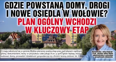 Gdzie powstaną domy, drogi i nowe osiedla w Wołowie? Plan ogólny wchodzi w kluczowy etap