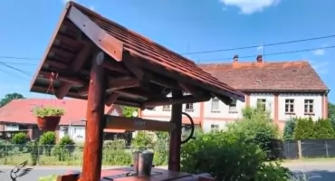 W Żerkowie stanęła nowa studnia - mieszkańcy odnowili centrum wsi 