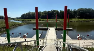 Odra, klasztor, turyści. Marina w Lubiążu czeka na otwarcie już 4 lipca