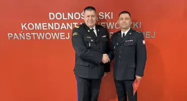 Zmiany kadrowe w Straży Pożarnej w Wołowie. St. kpt. Daniel Lisiecki nowym Zastępcą Komendanta