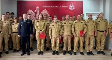 Awanse w wołowskiej straży. 11 funkcjonariuszy obejmie wyższe stanowiska