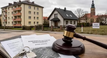 Komornik sprzedaje nieruchomości w powiecie wołowskim. Domy, ziemia i mieszkanie w Brzegu Dolnym