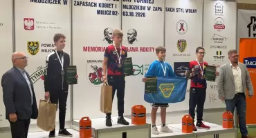Zapaśnicy Wiatr Wołów z medalami w Miliczu. Drugie miejsce drużynowo